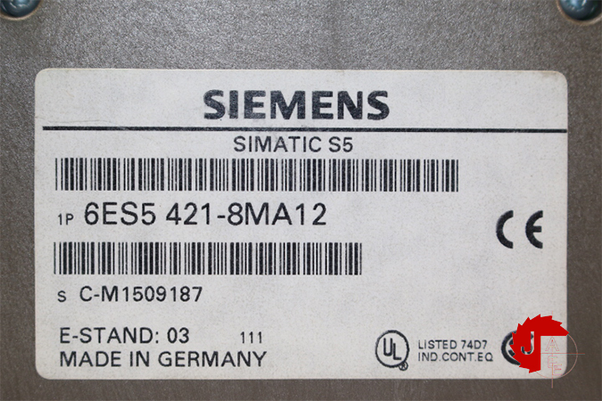 SIEMENS 6ES5 421-8MA12 SIMATIC S5, Digital input 421 Non-isolated 