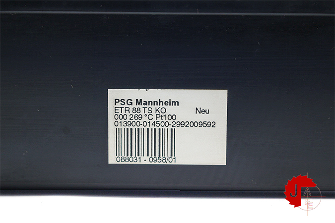 PSG Mannheim ETR 88 TS KO Temperature controller RH312 Multipact 88
