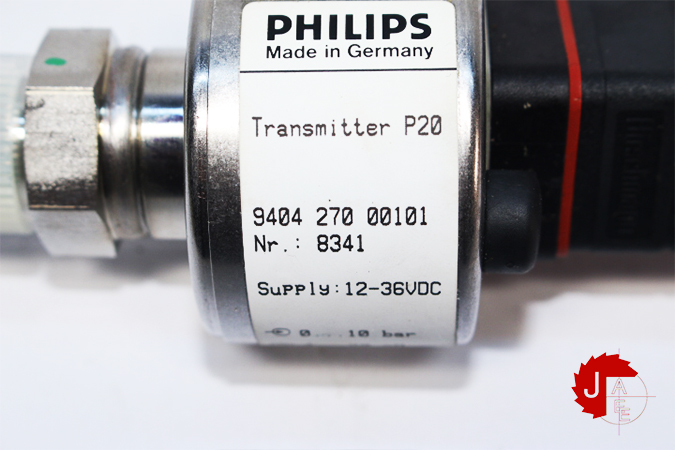 PHILIPS Transmitter P20 0..10 bar 4..20mA Pressure transmitter