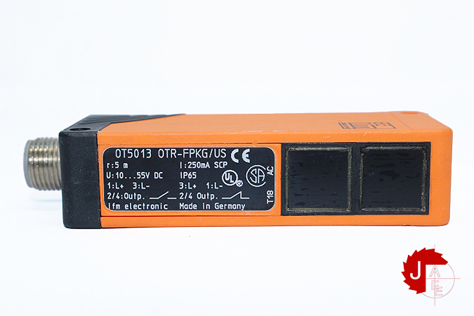 IFM electronic OT5013 Retro-reflective sensor OTR-FPKG/US-100-IPF