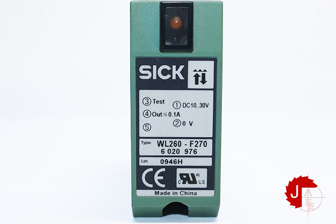 SICK WL260-F270 Compact photoelectric sensors