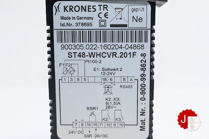 KRONES ST48-WHCVR.201F Temperature controller