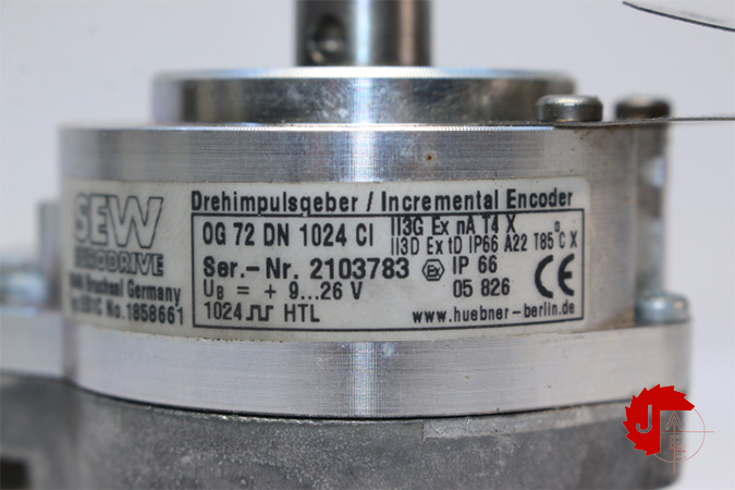 SEW EURODRIVE OG 72 DN 1024 CI INCREMENTAL ENCODER