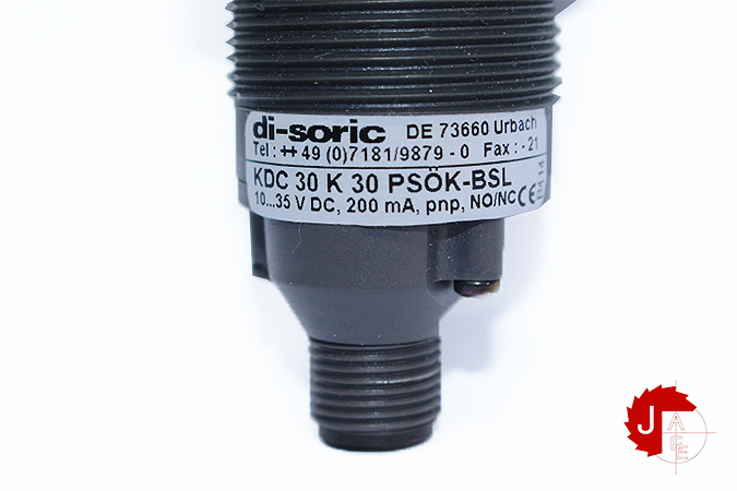 di-soric KDC 30 K PSOK-BSL Capacitive proximity sensor