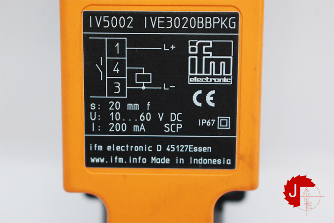 IFM electronic IV5002 Inductive sensor IVE3020BBPKG