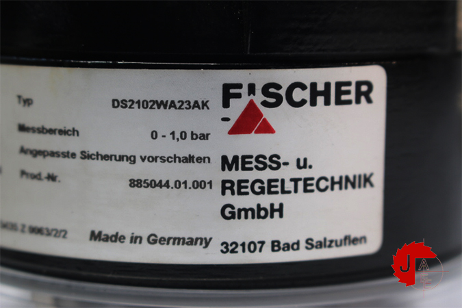 FISCHER DS2102WA23AK DIFFERENTIAL PRESSURE