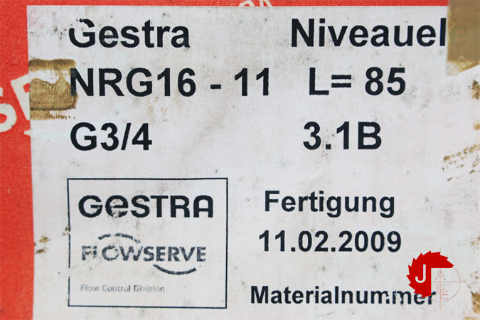 FLOWSERVE NRG 16-11 Level Electrode