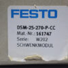 FESTO DSM-25-270-P-CC Swivel module 161747