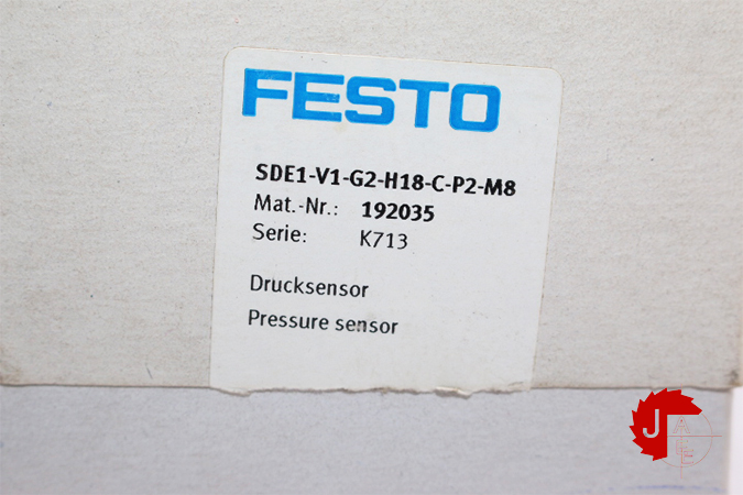 FESTO SDE1-V1-G2-H18-C-P2-M8 Pressure sensor 192035