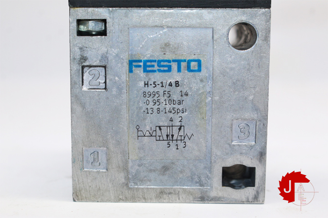 FESTO H-5-1/4 B Hand lever valve 8995