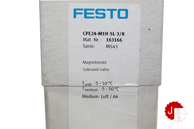 FESTO CPE24-M1H-5L-3/8 Solenoid valve 163166