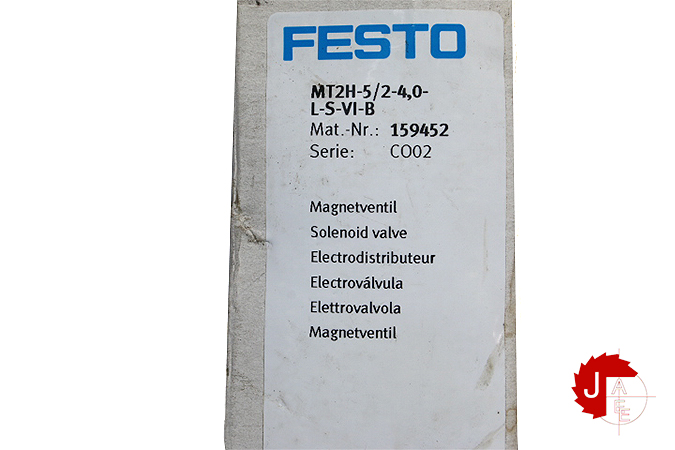 FESTO MT2H-5/2-4,0-L-S-VI-B Solenoid valve 159452