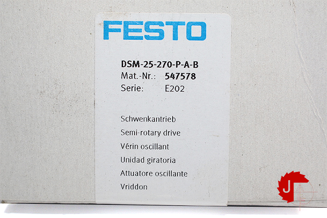 FESTO DSM-25-270-P-A-B Rotary actuator 547578