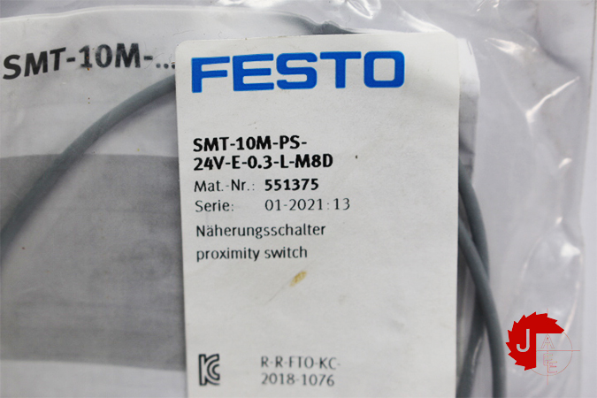 FESTO SMT-10M-PS-24V-E-0,3-L-M8D Proximity sensor 551375