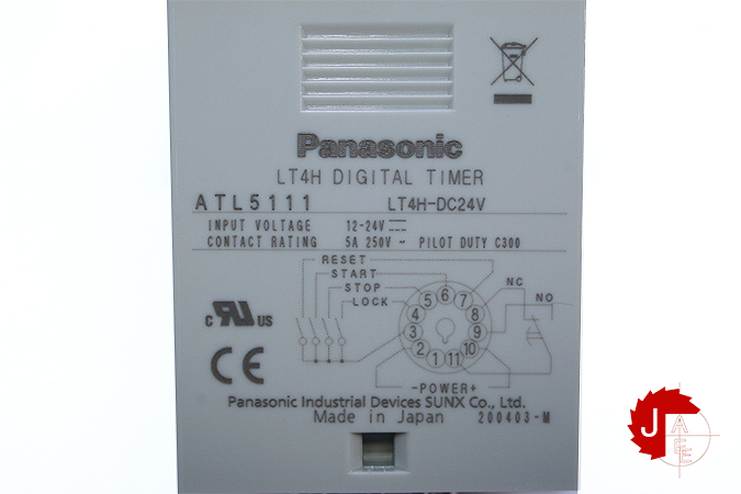 Panasonic ATL5111 | LT4H Digital Timers - Jordan Anwar Est. Panasonic ATL5111 | LT4H Digital Timers - Jordan Anwar Est.