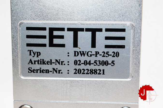 ETT Pneumatic DWG-P-25-20 Parallel gripper