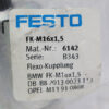 FESTO FK-M16x1,5 Self-aligning rod coupler 6142