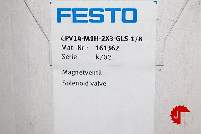 FESTO CPV14-M1H-2X3-GLS-1/8 Air solenoid valve 161362