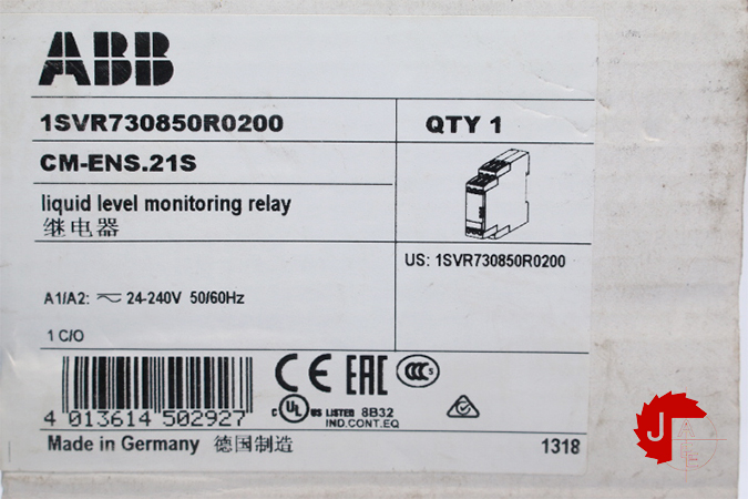 ABB CM-ENS.21S level monitoring relay 1SVR730850R0200