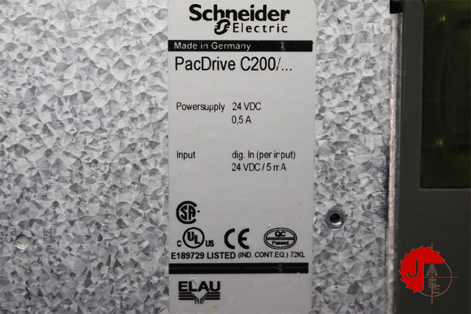 ELAU PacDrive C200 A2 Drive Controller C200/A2/1/1/1/00