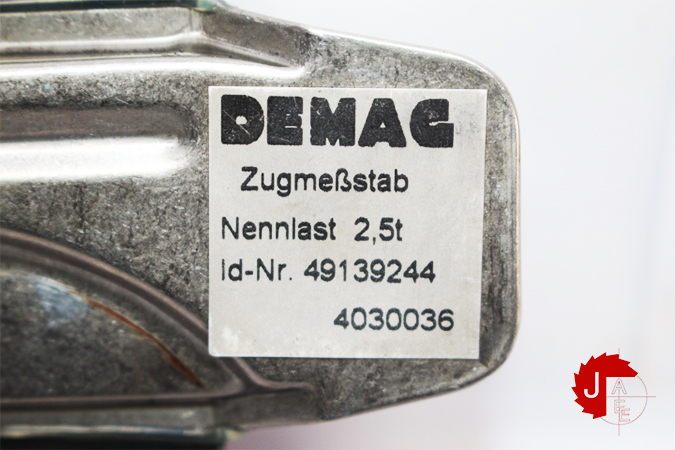 DEMAG 4030036 MAX 2500 KG OVERLOAD LOAD CELL