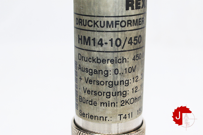 MANNESMANN REXROTH HM14-10/450 Pressure transducer