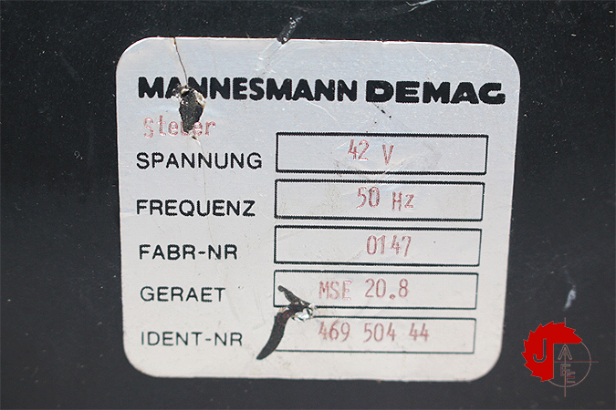 DEMAG MSE 20.8
