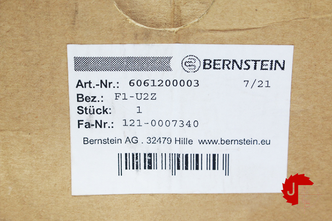 BERNSTEIN F1-U2Z single pedal foot switch