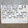 SIEMENS 1FK6063-6AF71-1TG0 PERMANENT MAGNET MOTOR