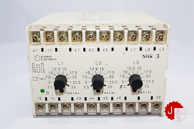 SCHARCO NHW3 current monitoring relay