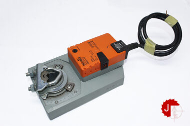 BELIMO GM24A-SR Rotary actuator, 40 Nm Manufacturer: BELIMO Type: Rotary actuator, 40 Nm Model: GM24A-SR Rotary actuator, 40 Nm, AC/DC 24 V, 2…10 V, 150 s, IP54 Specifications Voltage AC/DC AC/DC 24 V Power consumption (running) 4.5 W Power consumption (holding) 2 W Power Consumption For Wire Sizing 6.5 VA Connection Supply Control Cable 1 m, 4x 0.75 mm² Torque 40 Nm Control type DC 2…10 V Direction Of Motion Motor selectable with switch 0/1 Manual override With push-button, can be locked Angle of rotation 95 Running time (motor) 150 s / 90° Mechanical interface Universal shaft clamp reversible 12…26.7 mm Protection category IP54 Degree Of Protection NEMA NEMA 2 Enclosure Type UL Enclosure Type 2 Ambient Temperature -30…50°C [-22…122°F]