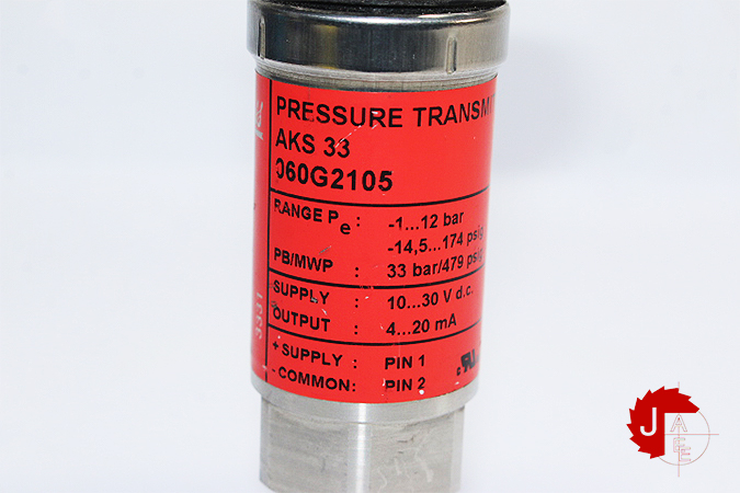 Danfoss AKS 33 060G2105 PRESSURE TRANSMITTER