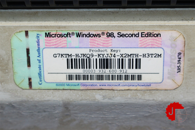 SIEMENS SIMATIC PG 720 PII Programming Device With Original Microsoft Windows 98
