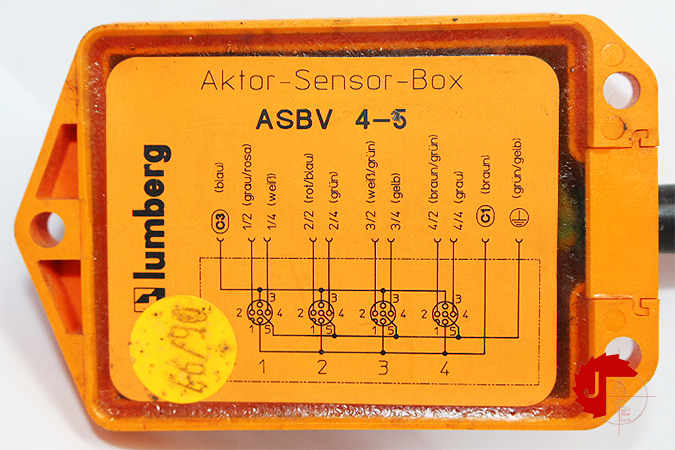 Lumberg ASBV 4-5 ACTUATOR / SENSOR DISTRIBUTION BOX