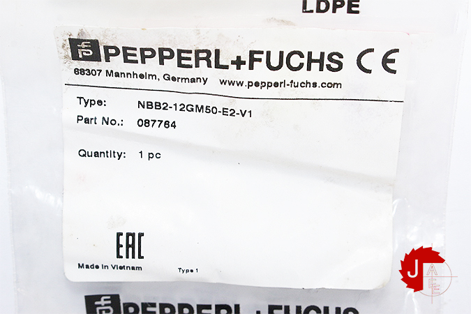 PEPPERL+FUCHS NBB2-12GM50-E2-V1 Inductive Sensor 87764