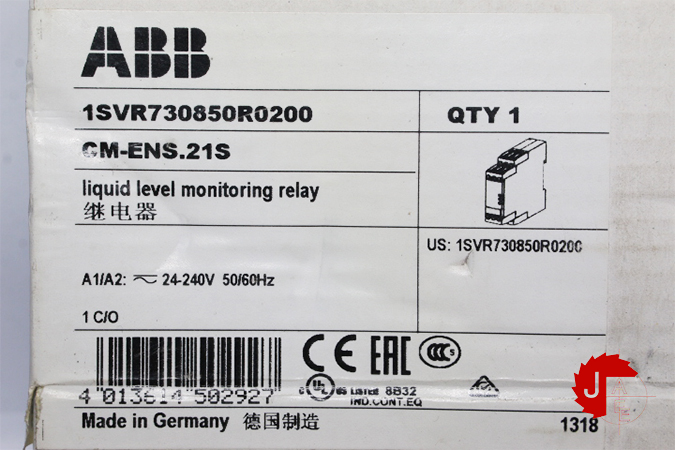 ABB CM-ENS.21S level monitoring relay