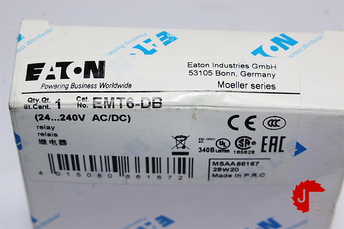 EATON EMT6-DB THERMISTOR OVERLOAD RELAY