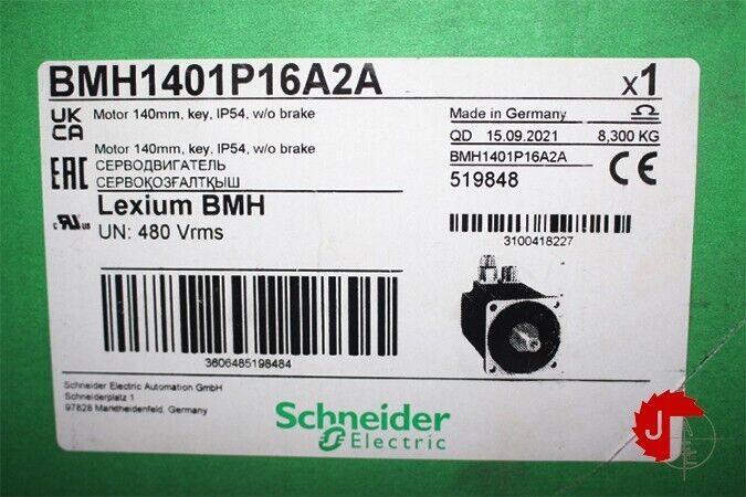 Schneider BMH1401P16A2A SERVO MOTOR