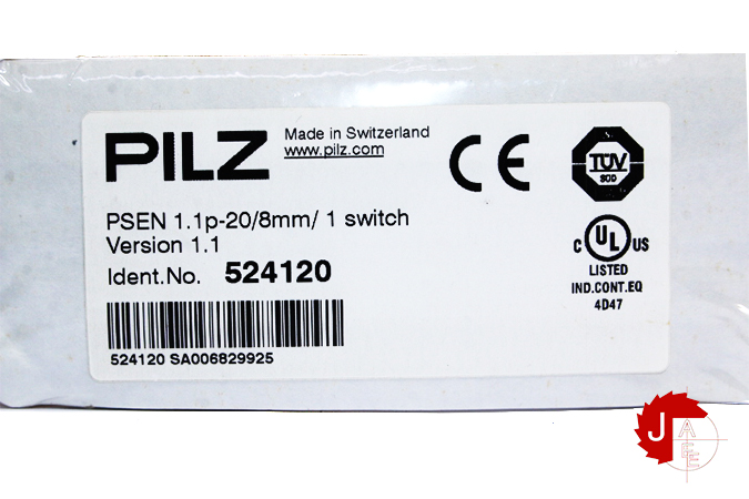 PILZ PSEN 1.1p-20 Magnetic Non-Contact Safety Switch 524120