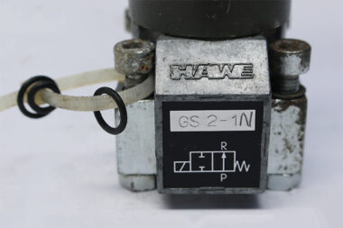 HAWE GS 2-1N SOLENOID OPERATED DIRECTIONAL SEATED VALVE