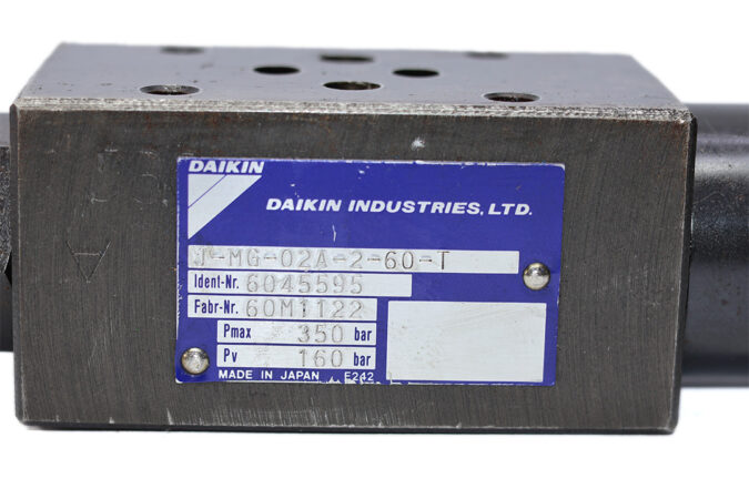 DAIKIN J-MG-02A-2-60-T PRESSURE REDUCING VALVE