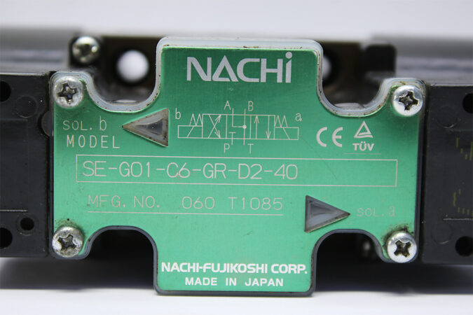 NACHI SE-G01-C6-GR-D2-40 LOW POWER SOLENOID VALVE
