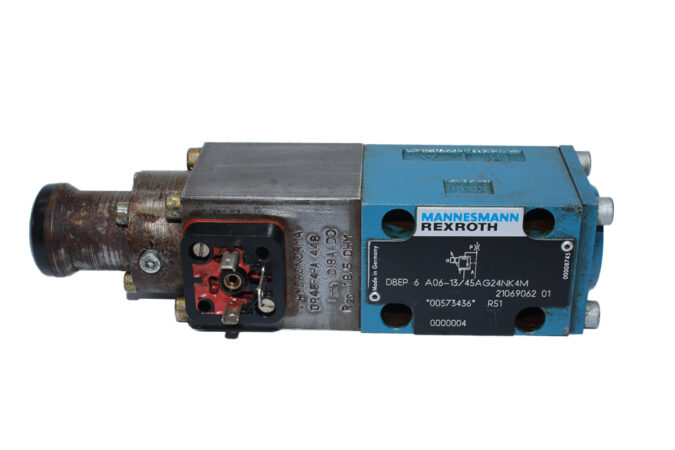 REXROTH R900573436 PROPORTIONAL PRESSURE RELIEF VALVE DBEP6A06-13/45AG24NK4M - Image 3
