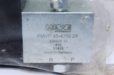 HAWE PMVP 45-42/G 24 PROPORTIONAL PRESSURE-LIMITING VALVE