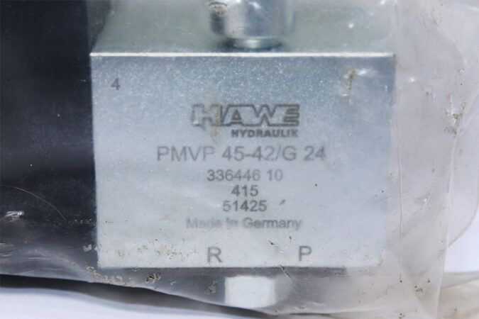HAWE PMVP 45-42/G 24 PROPORTIONAL PRESSURE-LIMITING VALVE