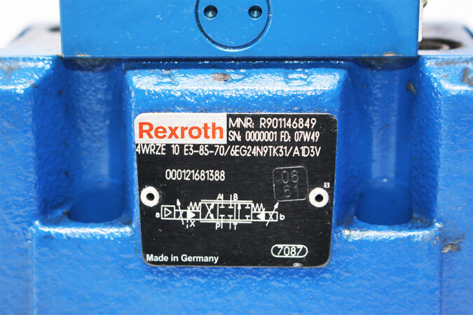 REXROTH R900930264,3DREPE6C-20=25EG24N9K31/A1V=00 PROPORTIONAL PRESSURE REDUCING VALVE R901146849 - Image 3