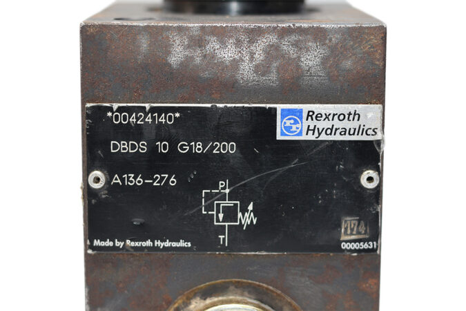 REXROTH R900424140 PRESSURE RELIEF VALVE DBDS10G18/200