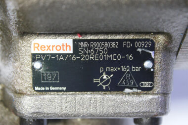 REXROTH R900580382 VANE PUMP PV7-1A/16-20RE01MC0-16
