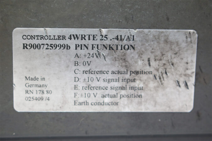 REXROTH R900891138,4WRTE-42/M PROPORTIONAL DIRECTIONAL VALVE R900954299 - Image 4