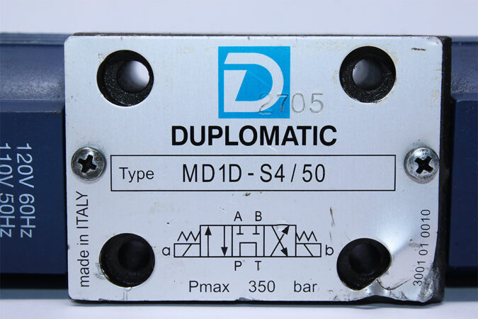 DUPLOMATIC MD1D-S4/50 DIRECTIONAL CONTROL VALVE
